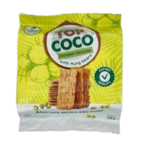TOPCOCO ココナッツクラッカー緑豆