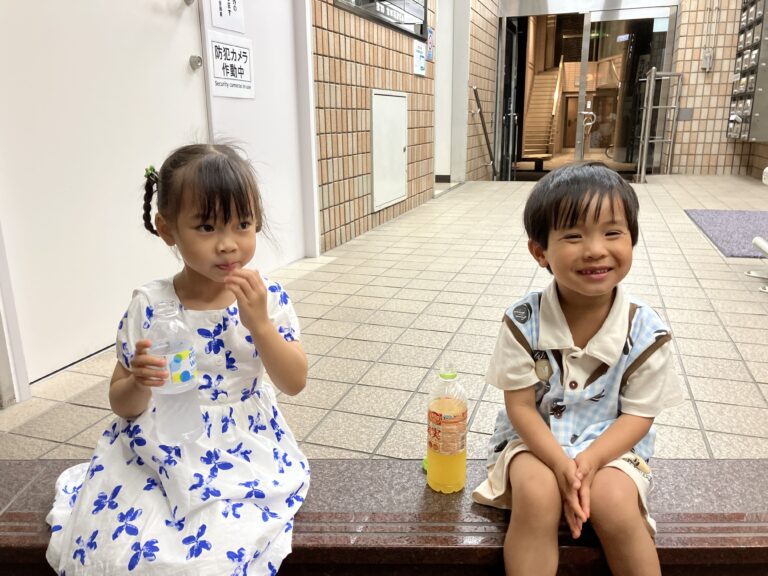 子供たちの卒園式